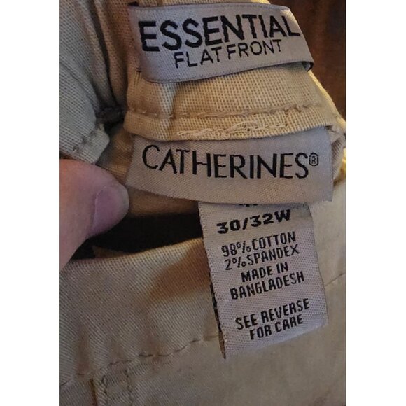 Catherines Essentials Plus Size 4X Capri Pull On With Front Pocket - Picture 5 of 10